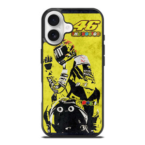 VALENTINO ROSSI THE DOCTOR 46 MOTOGP LEGEND iPhone 14 Case